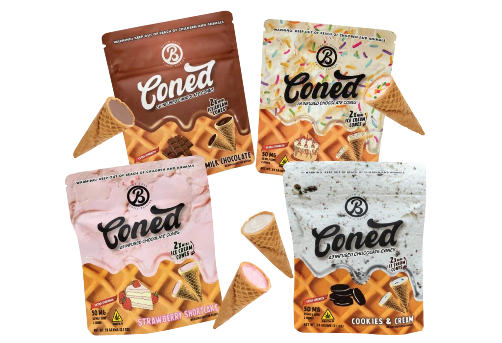 ​Baked Bags Coned edibles