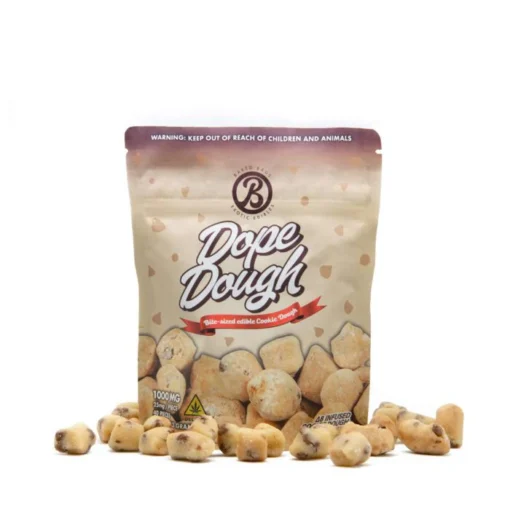 Baked Bags | Dope Dough Delta 8 THC Cookie Dough Edibles - 1000mg