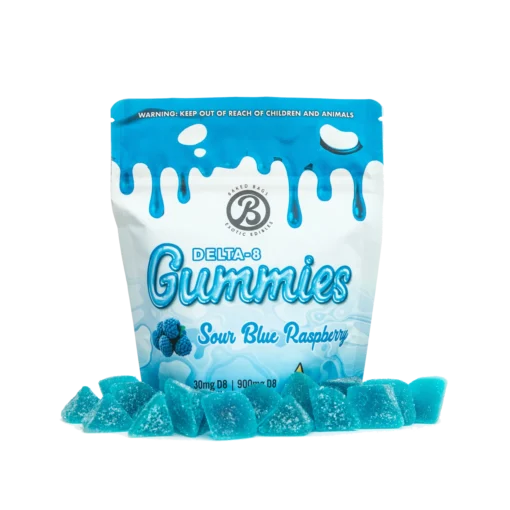 Gummies - Sour Blue Raspberry